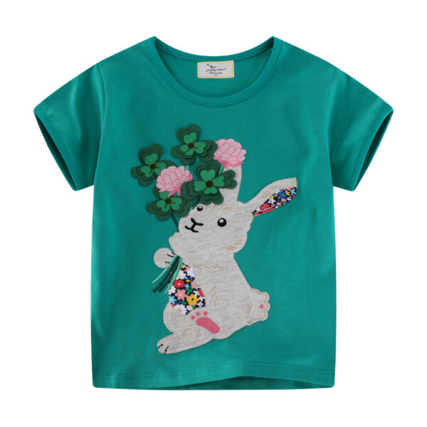 Polera de manga corta para niña