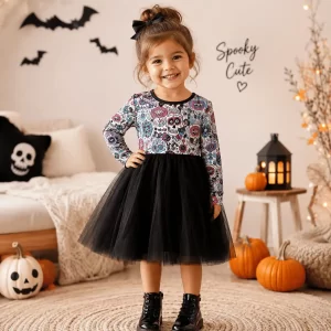 Vestidos de calavera con tull