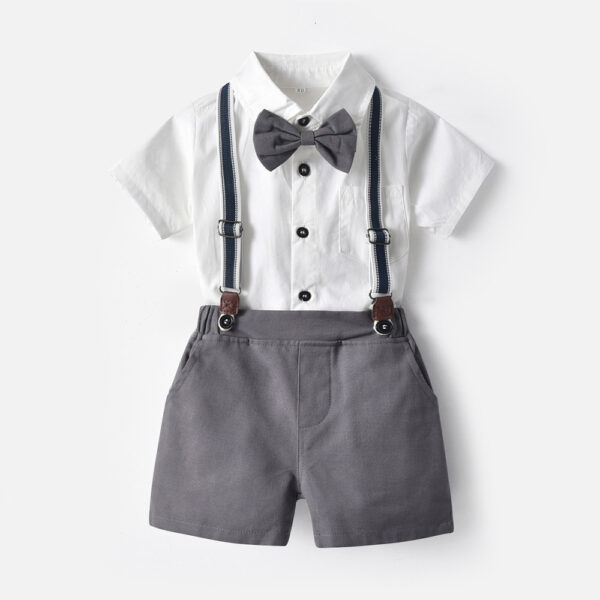 Conjunto de vestir con tirantes