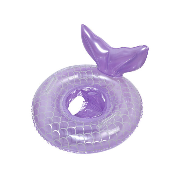 Flotador de sirena con asiento