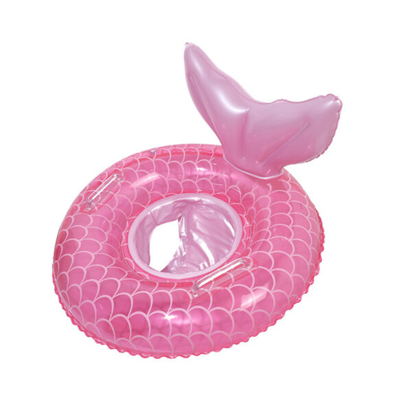Flotador de sirena con asiento