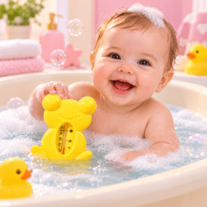 Termómetro Flotante para Baño de Bebé | Control de Temperatura del Agua