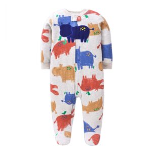 Enterito de algodón con pie