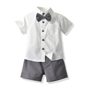 Conjunto de vestir con lazo