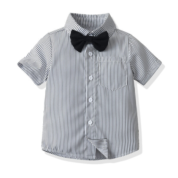 Conjunto de vestir con tiradores color negro