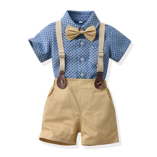 Conjunto de vestir con tirantes