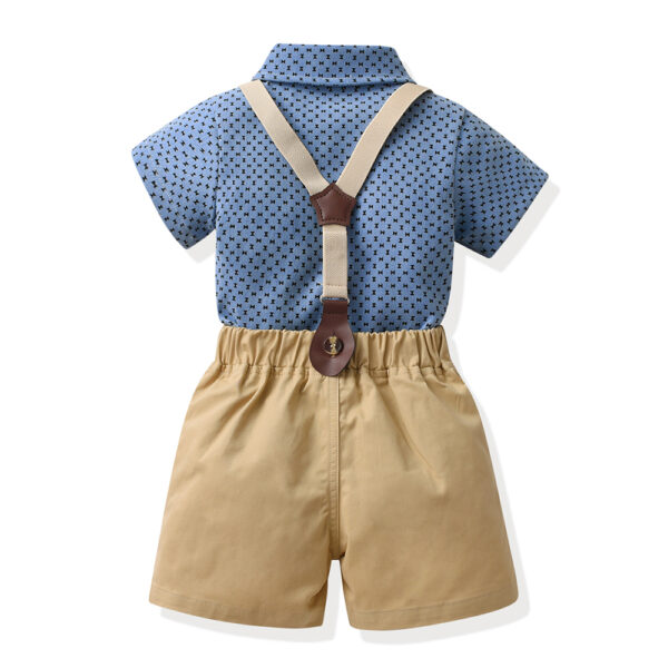 Conjunto de vestir con tirantes