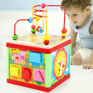 Cubo didáctico juguete 5 en 1