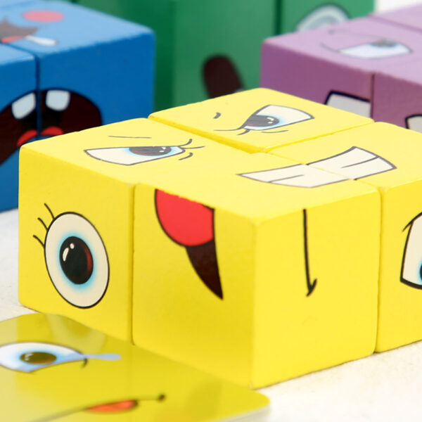 Juego compacto infantil de madera