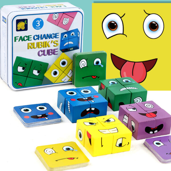 Juego compacto infantil de madera