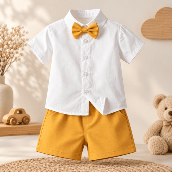 Conjunto de vestir con lazo