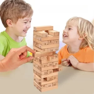 Jenga de madera 48 piezas