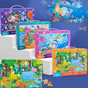 Juego Puzzle Rompecabezas De 100 Piezas