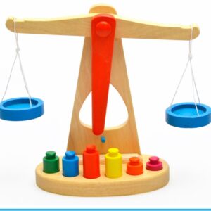 Juguete balanza didáctico