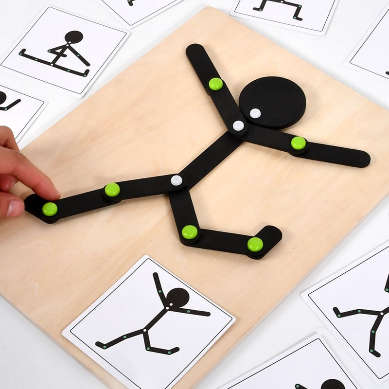 Rompecabeza stickman