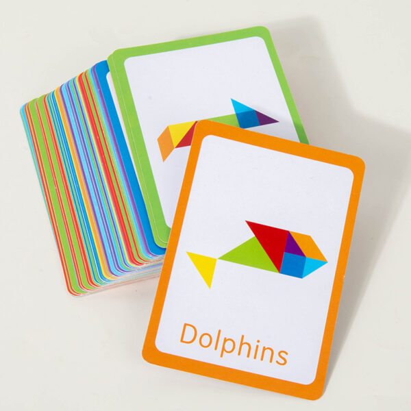 Rompecabezas de figuras tipo tangram