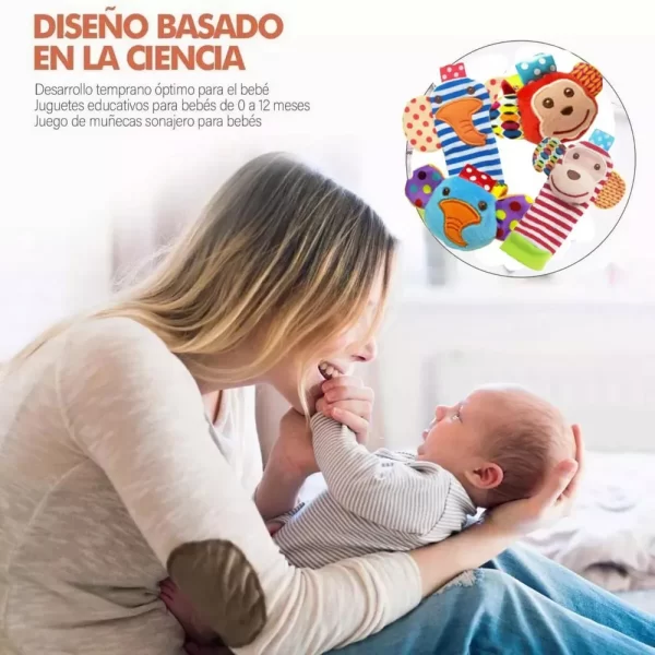 Sonajeros para manos y pies