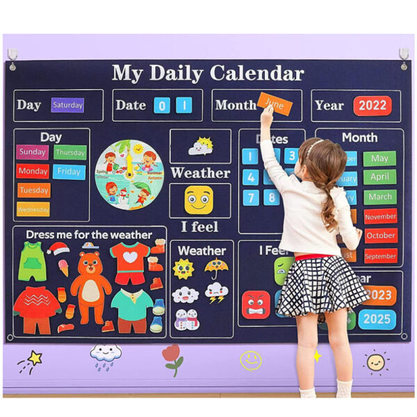 Tablero de actividades para aprendizaje