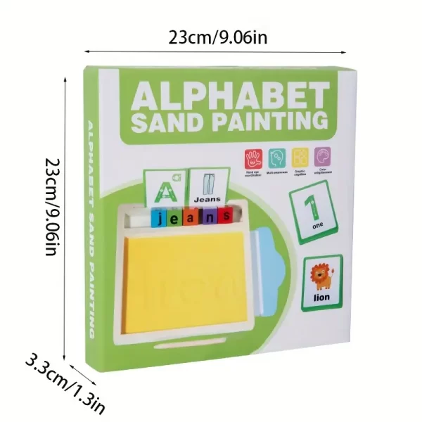 Tablero de arena para escribir