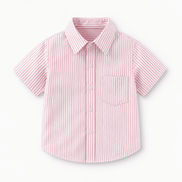 Camisa infantil clásica manga corta