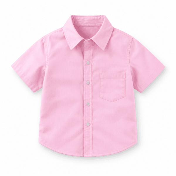 Camisa infantil clásica manga corta