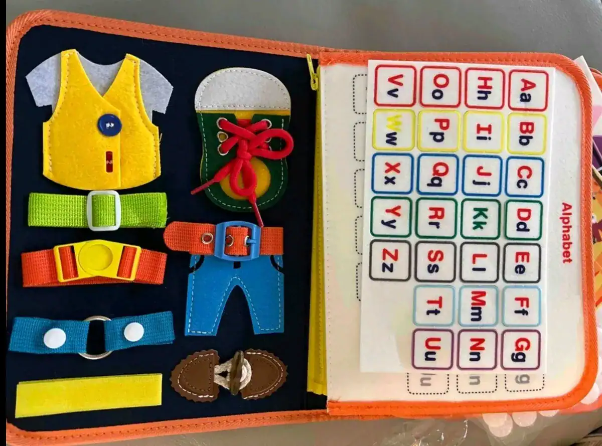 Tablero de tela didáctico para niños - Imagen 4