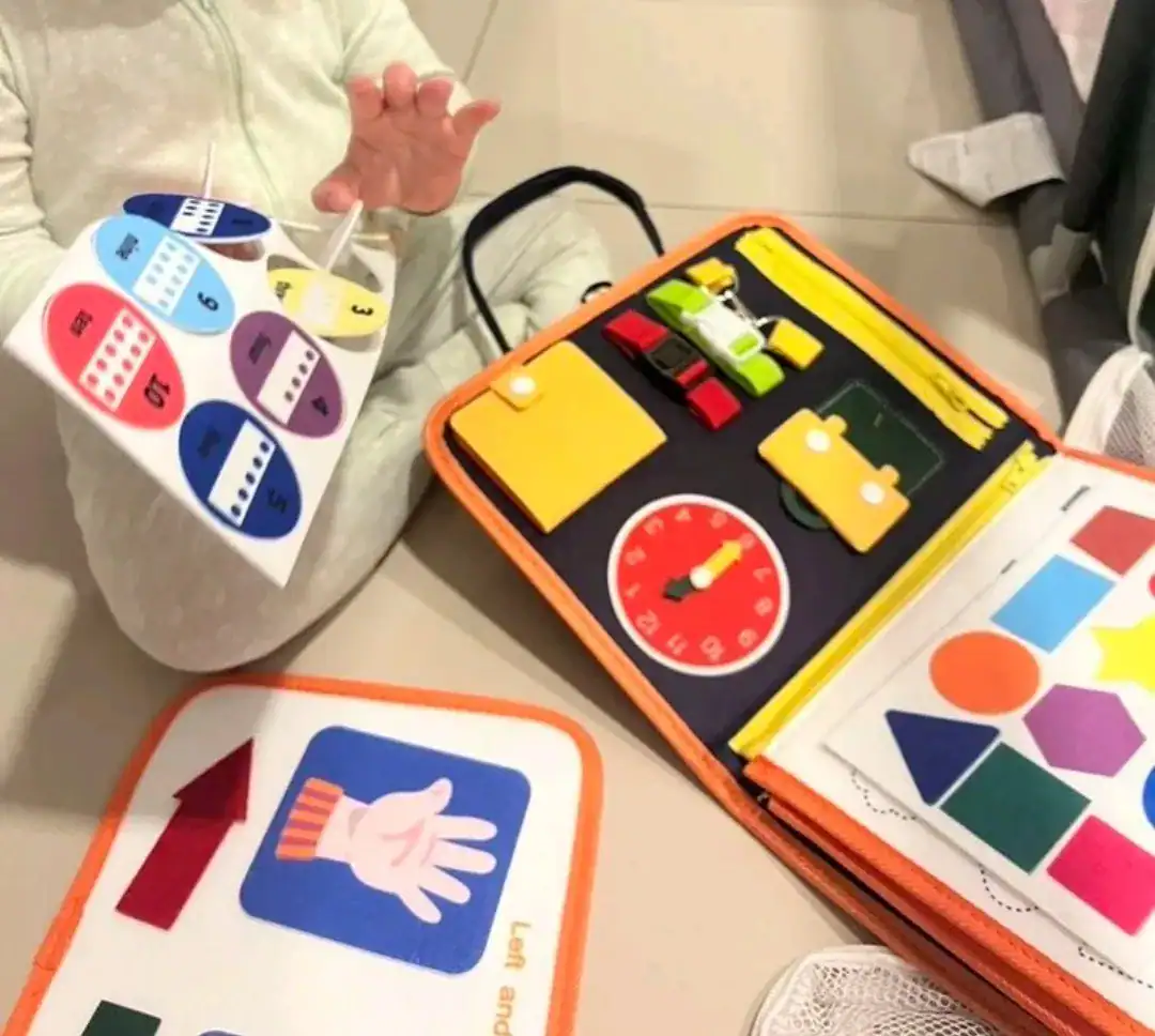 Tablero de tela didáctico para niños - Imagen 2