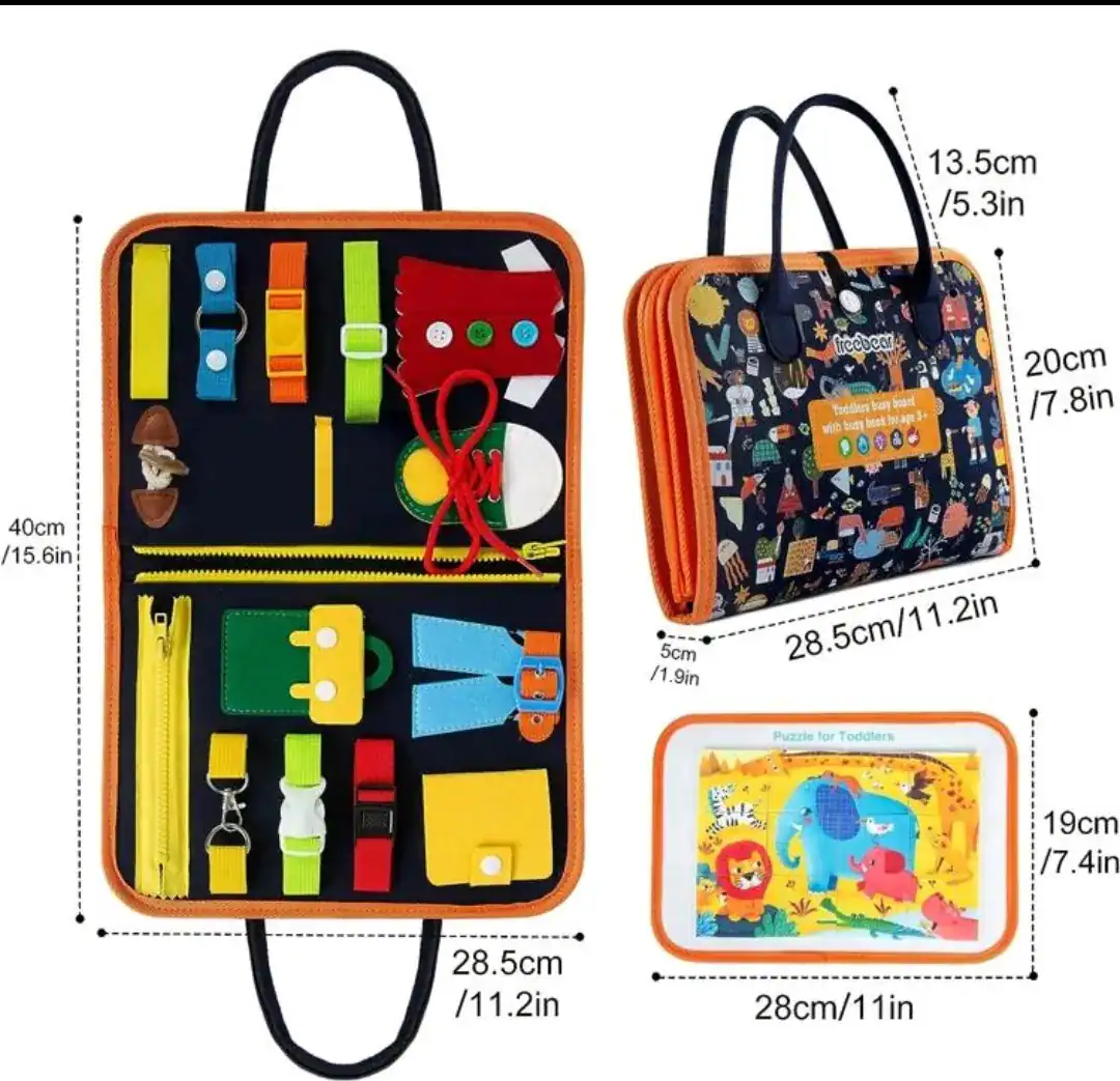 Tablero de tela didáctico para niños - Imagen 3