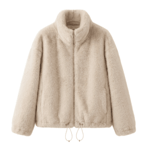 Chaqueta peludita para niños