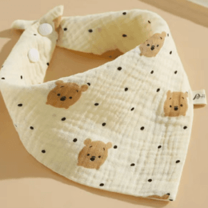 Babero bandana doble capa