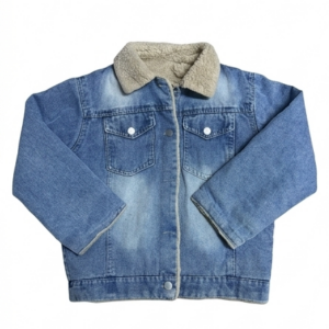 Chaqueta de mezclilla forrado para niños
