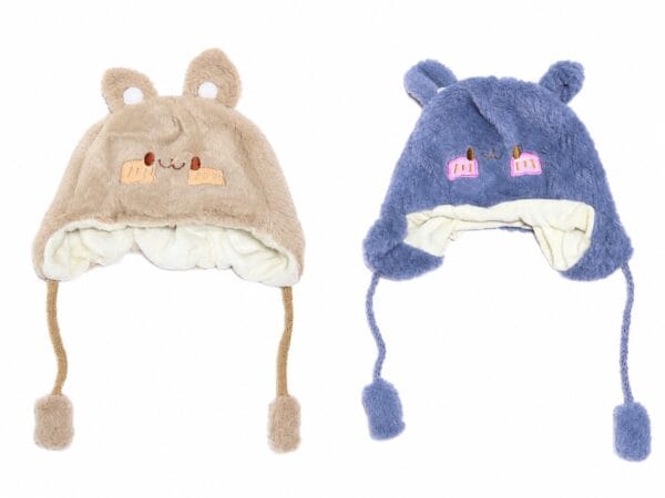 Gorro suave con orejeras para bebés