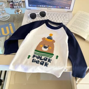 Polera manga larga de niños