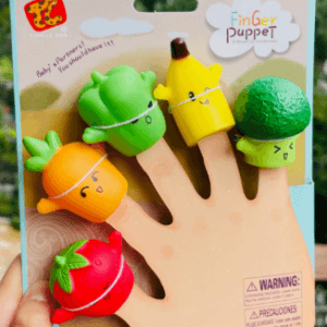 Títeres de dedos vegetales