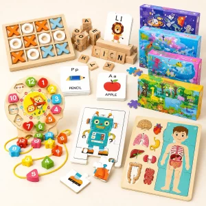 Rompecabezas y juegos de mesa
