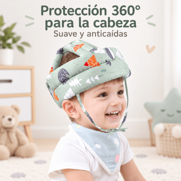 Casco protector antigolpes para bebé