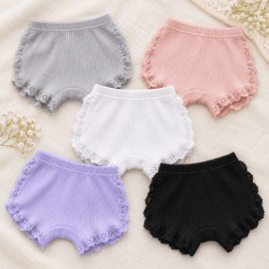 Short cubre calzón con volados