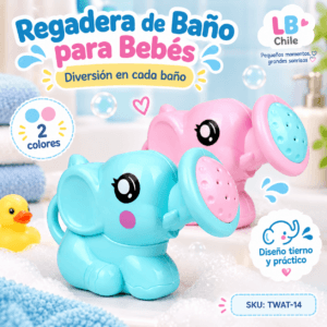 Regadera Elefante para Baño Infantil | Juguete de Agua Interactivo