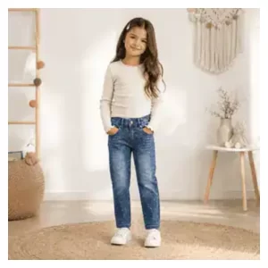 Pantalón de mezclilla para niñas