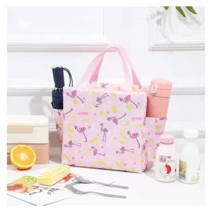 Lonchera estampada para comida con aislamiento térmico
