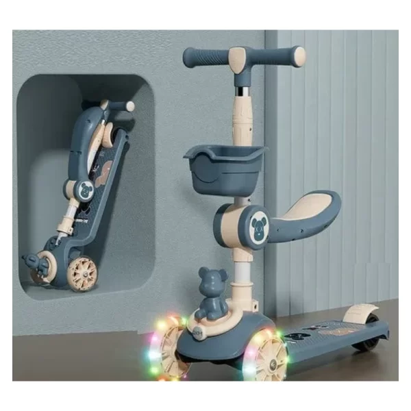 Scooter con diseño de osito