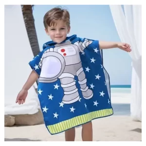 Toalla de playa con capucha